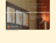Tablet Screenshot of morglow.com